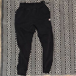 Champion men’s joggers Black Sweatpants with pockets